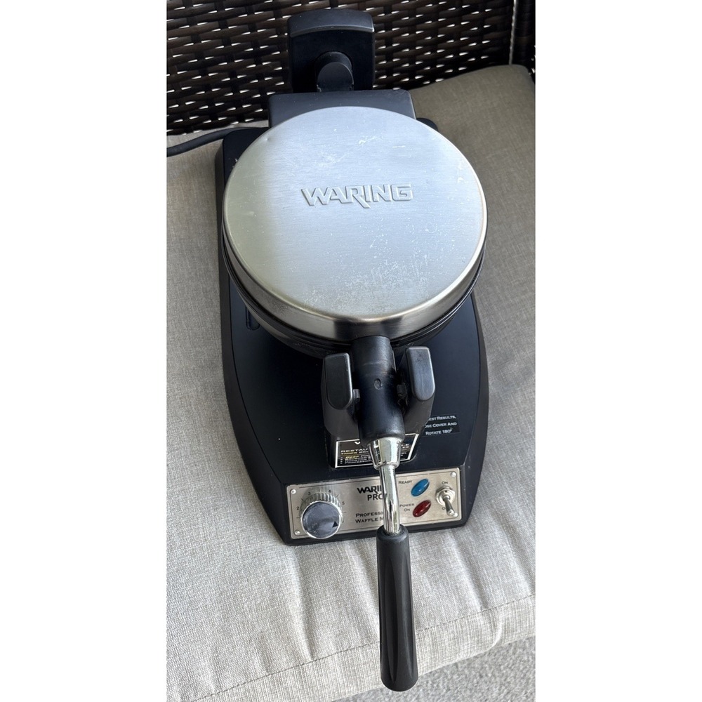 Waring Pro Thick Belgian Stainless Waffle Maker Restaurant Style WWM200BJ Cook